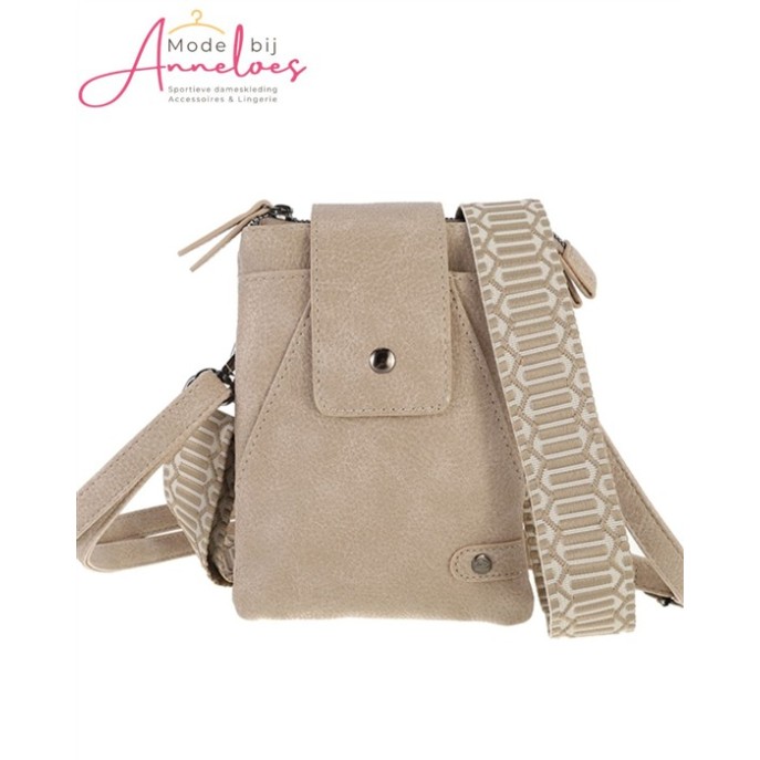 I'm Dutch Crossbody & Telefoontasje Horton Taupe OLT17139